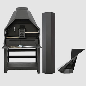  1000 Super De Luxe Freestanding Braai